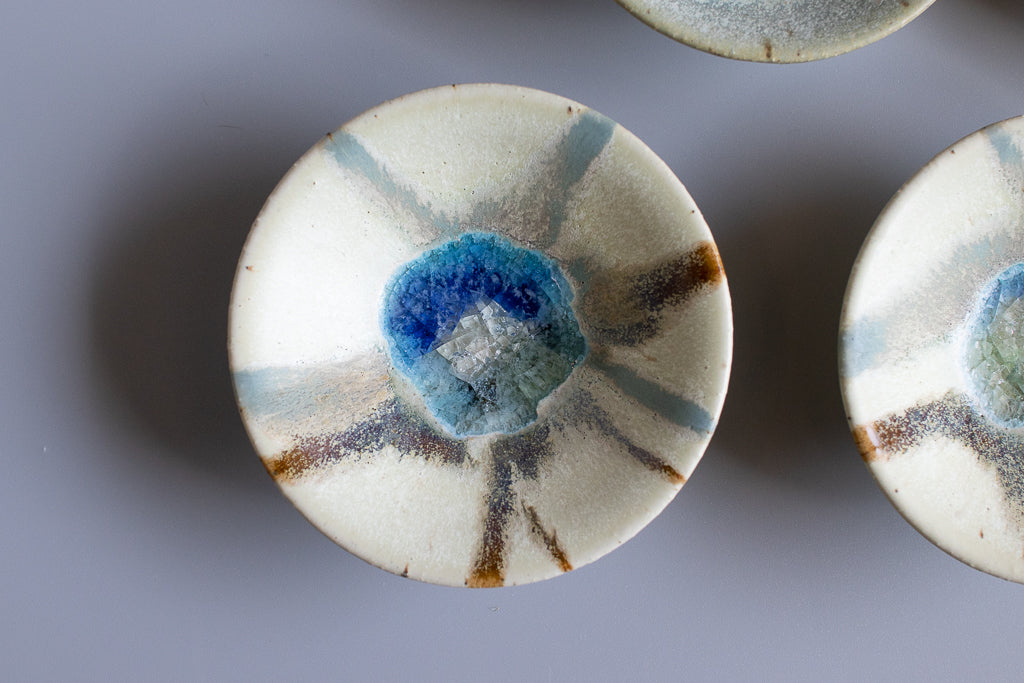 金澤尚宜 / 豆皿 ”惑星のみずうみ” 3寸