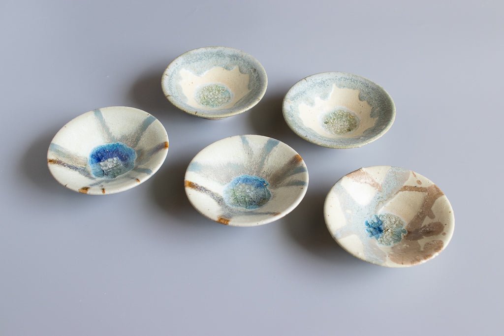 金澤尚宜 / 豆皿 ”惑星のみずうみ” 3寸