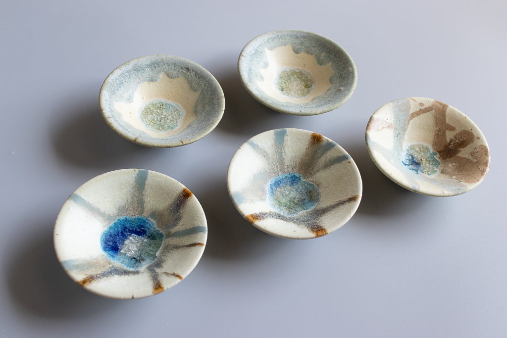 金澤尚宜 / 豆皿 ”惑星のみずうみ” 3寸