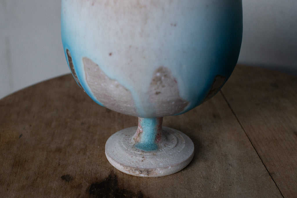 高橋燎 / ゴブレット 薪窯(トレインキルン)'24個展出展作品 A