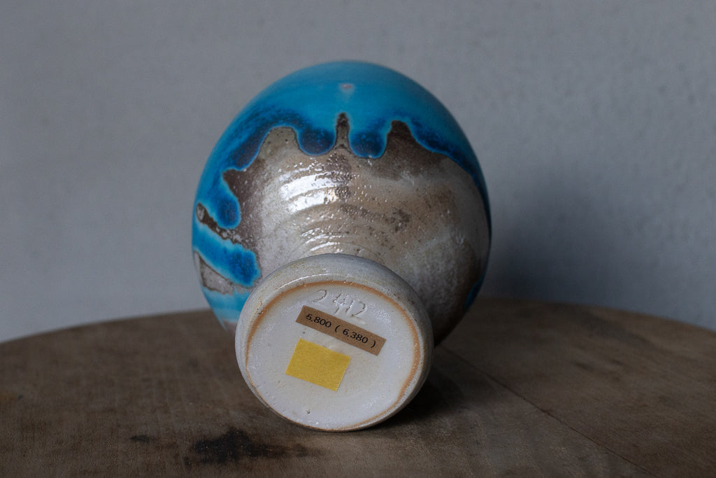 高橋燎 / ゴブレット 薪窯(トレインキルン)'24個展出展作品 A