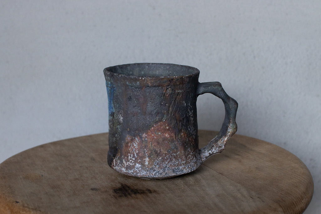 高橋燎 / マグカップ 薪窯(トレインキルン)’24個展出展作品