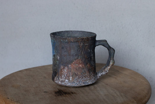 高橋燎 / マグカップ 薪窯(トレインキルン)’24個展出展作品