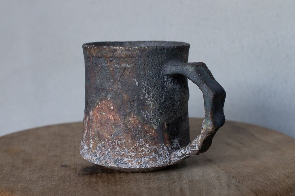 高橋燎 / マグカップ 薪窯(トレインキルン)’24個展出展作品