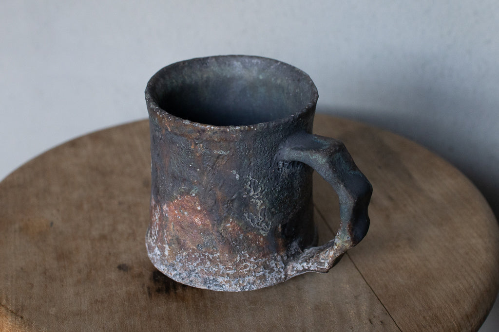 高橋燎 / マグカップ 薪窯(トレインキルン)’24個展出展作品