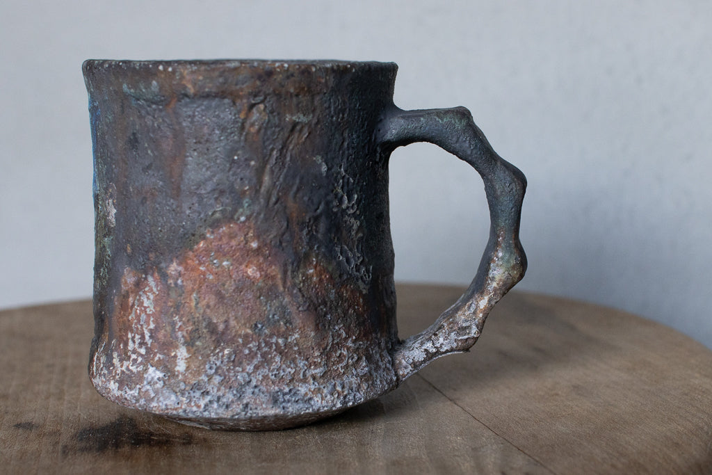 高橋燎 / マグカップ 薪窯(トレインキルン)’24個展出展作品