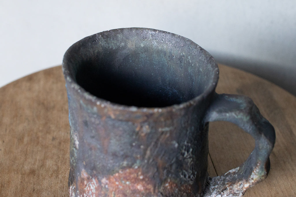 高橋燎 / マグカップ 薪窯(トレインキルン)’24個展出展作品
