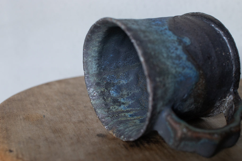 高橋燎 / マグカップ 薪窯(トレインキルン)’24個展出展作品