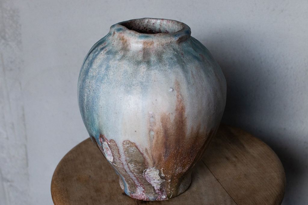 高橋燎 / 壺 薪窯(トレインキルン)'24個展出展作品