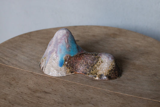 高橋燎 / オブジェ”山” 薪窯(トレインキルン) '24個展出展作品 B 小ぶり