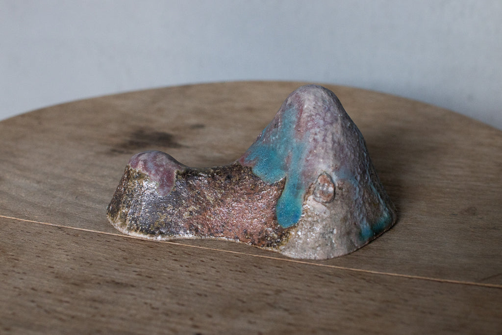 高橋燎 / オブジェ”山” 薪窯(トレインキルン) '24個展出展作品 B 小ぶり