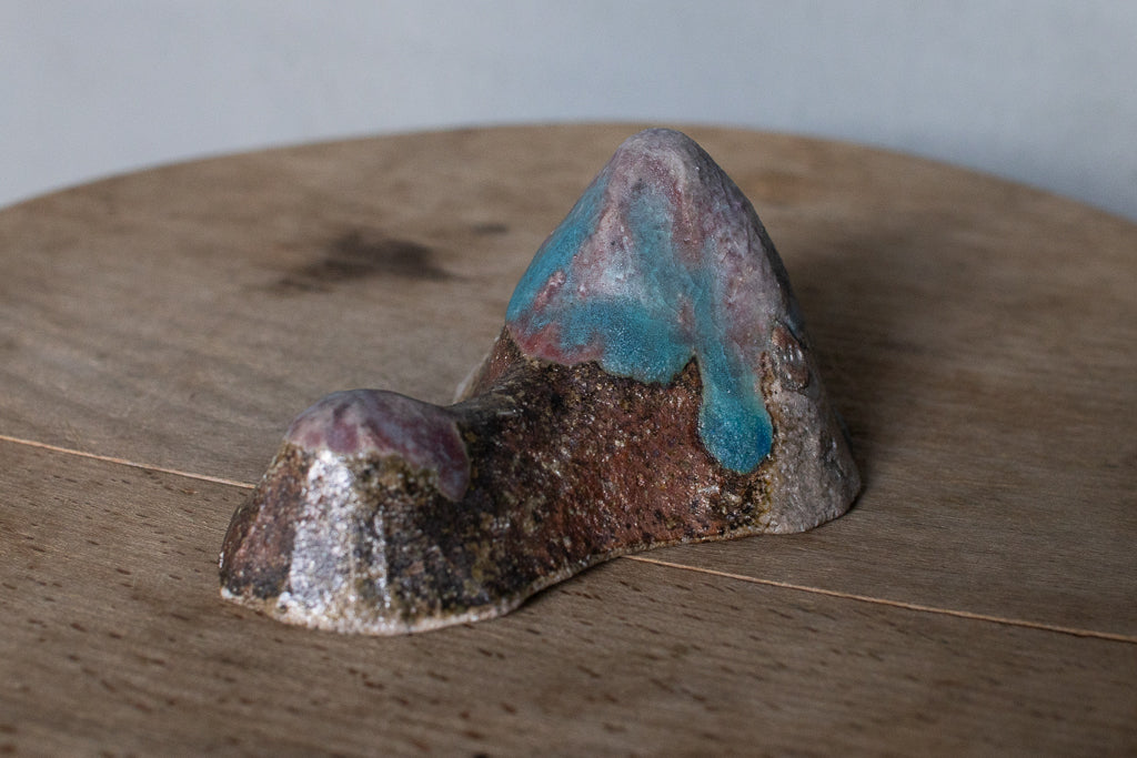 高橋燎 / オブジェ”山” 薪窯(トレインキルン) '24個展出展作品 B 小ぶり