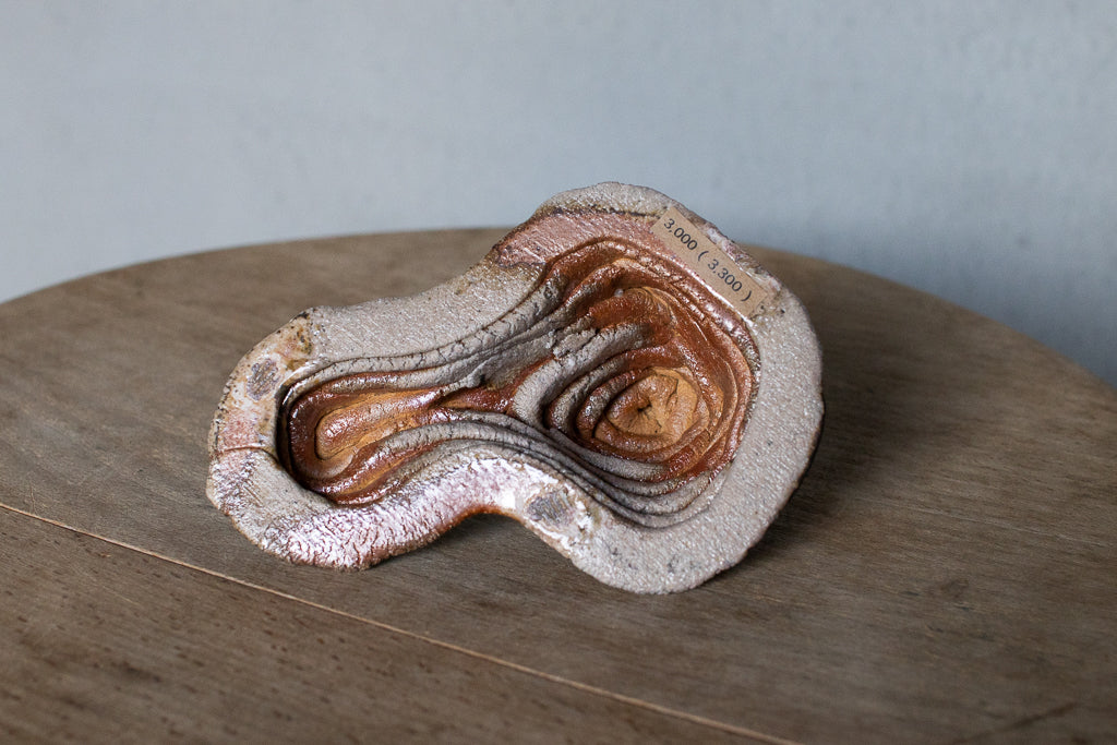 高橋燎 / オブジェ”山” 薪窯(トレインキルン) '24個展出展作品 B 小ぶり