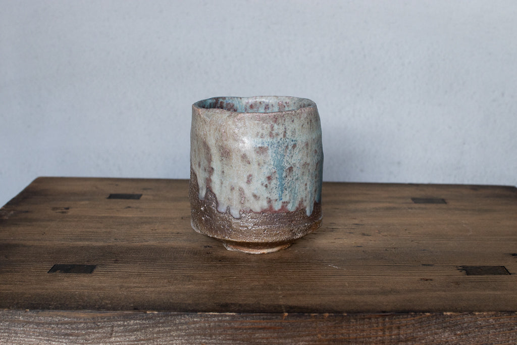 高橋燎 / フリーカップ・湯呑みA 薪窯(トレインキルン)'24個展出展作品