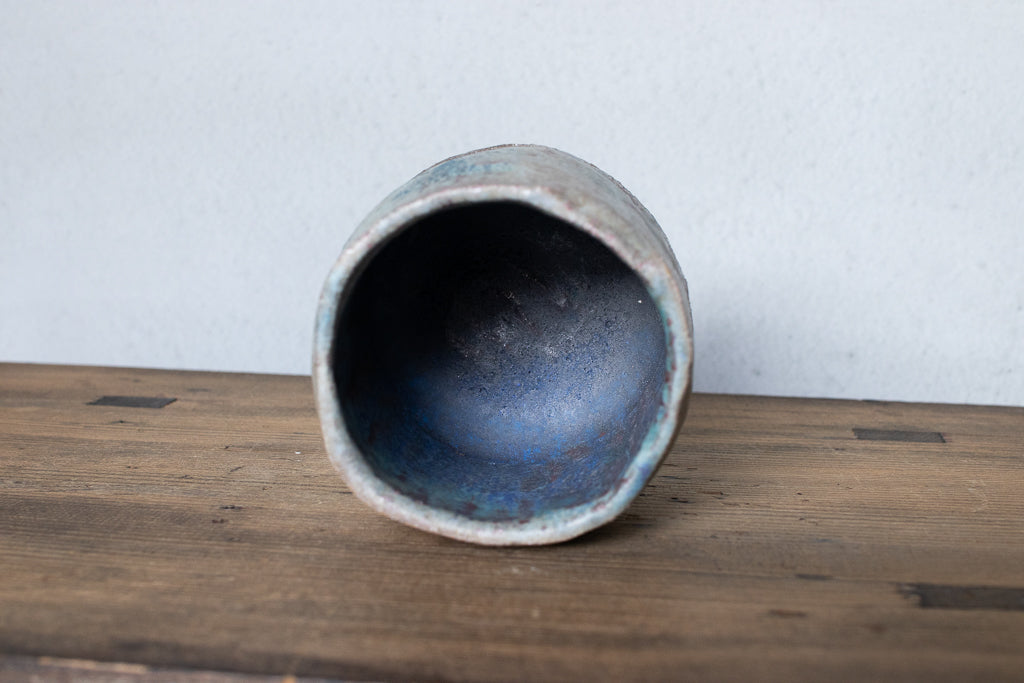 高橋燎 / フリーカップ・湯呑みA 薪窯(トレインキルン)'24個展出展作品