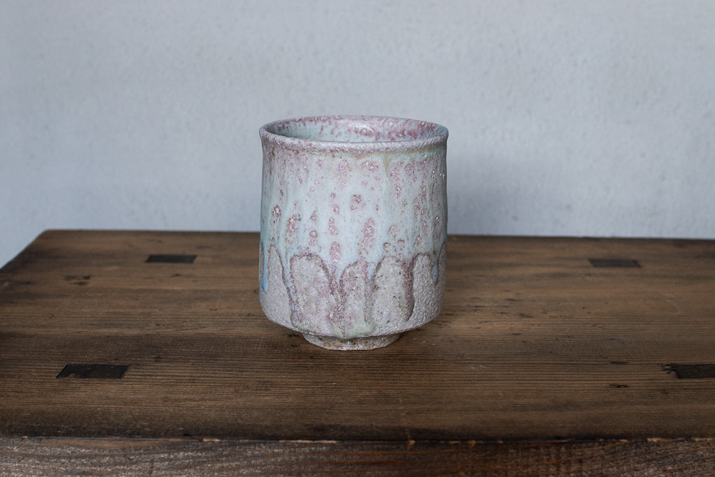 高橋燎 / フリーカップ・湯呑みC 薪窯(トレインキルン)'24個展出展作品