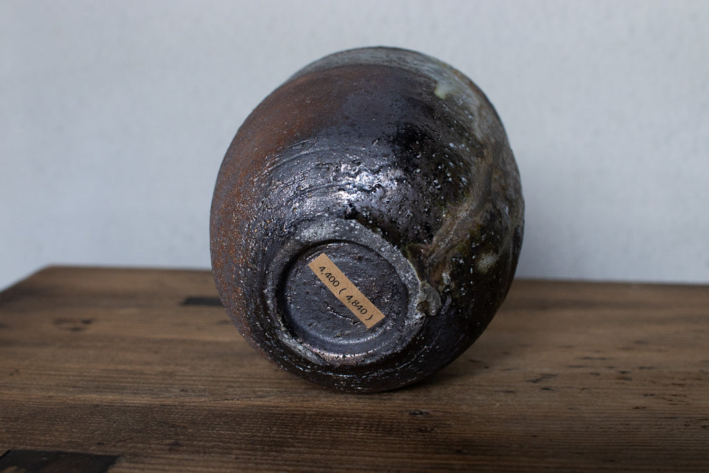 高橋燎 / 丸湯呑み・フリーカップ 薪窯(トレインキルン)'24個展出展作品