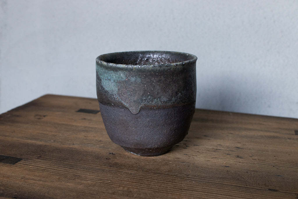 高橋燎 / 丸湯呑み・フリーカップ 薪窯(トレインキルン)'24個展出展作品