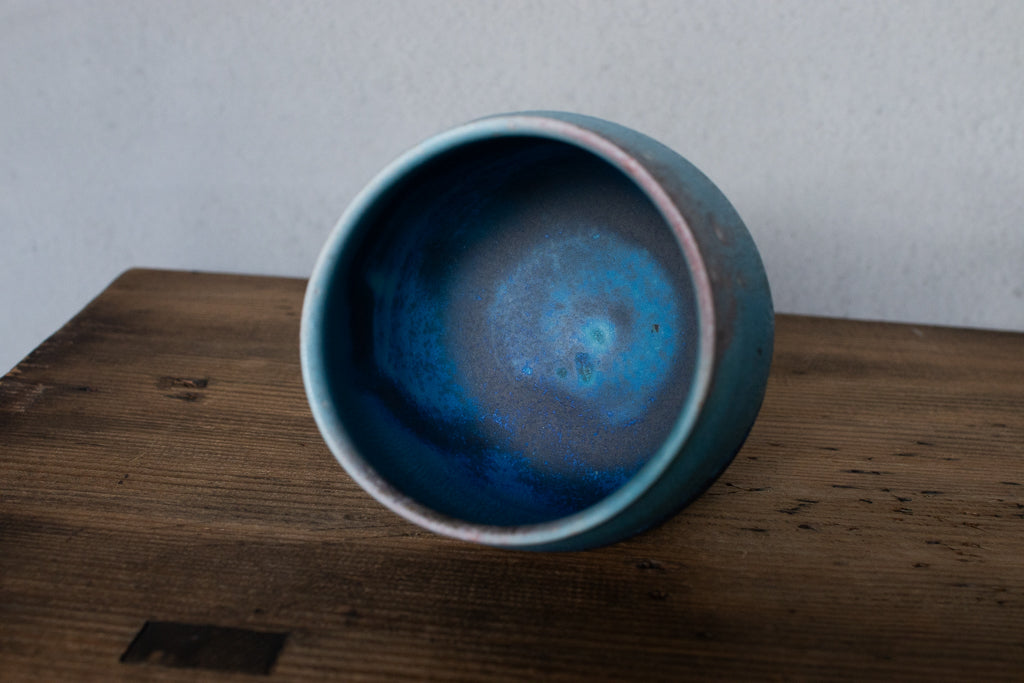 高橋燎 / ゴブレット 薪窯(トレインキルン)'24個展出展作品