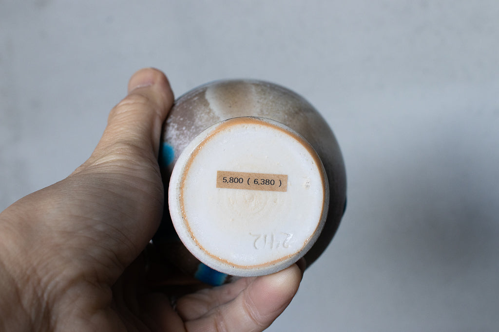 高橋燎 / ゴブレット 薪窯(トレインキルン)'24個展出展作品