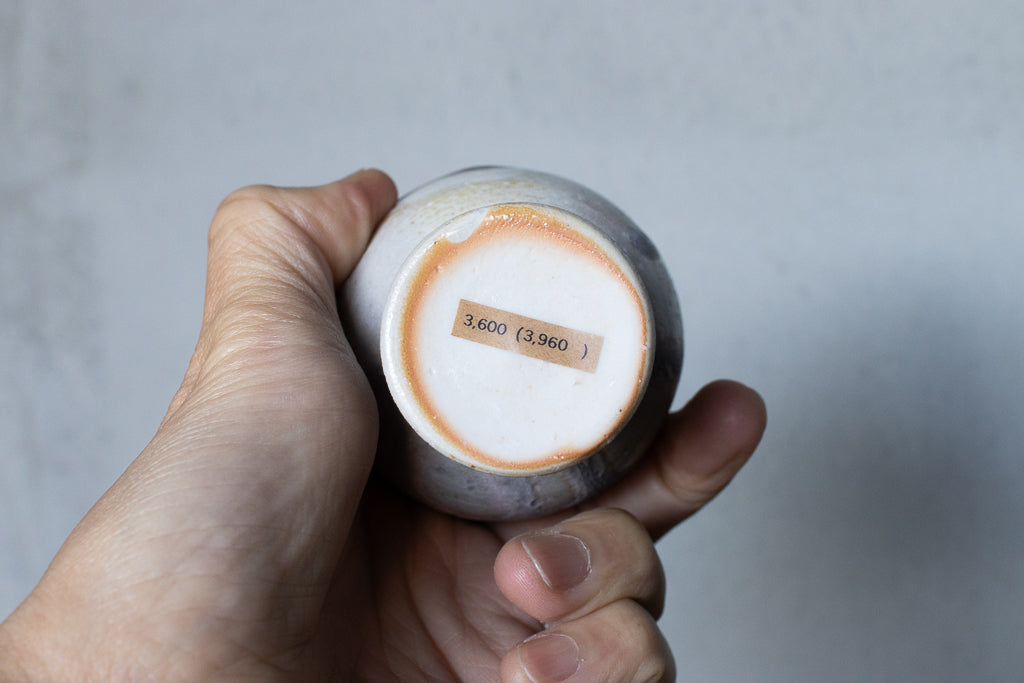 高橋燎 / ミニミニゴブレット・ぐい呑 薪窯(トレインキルン)'24個展出展作品