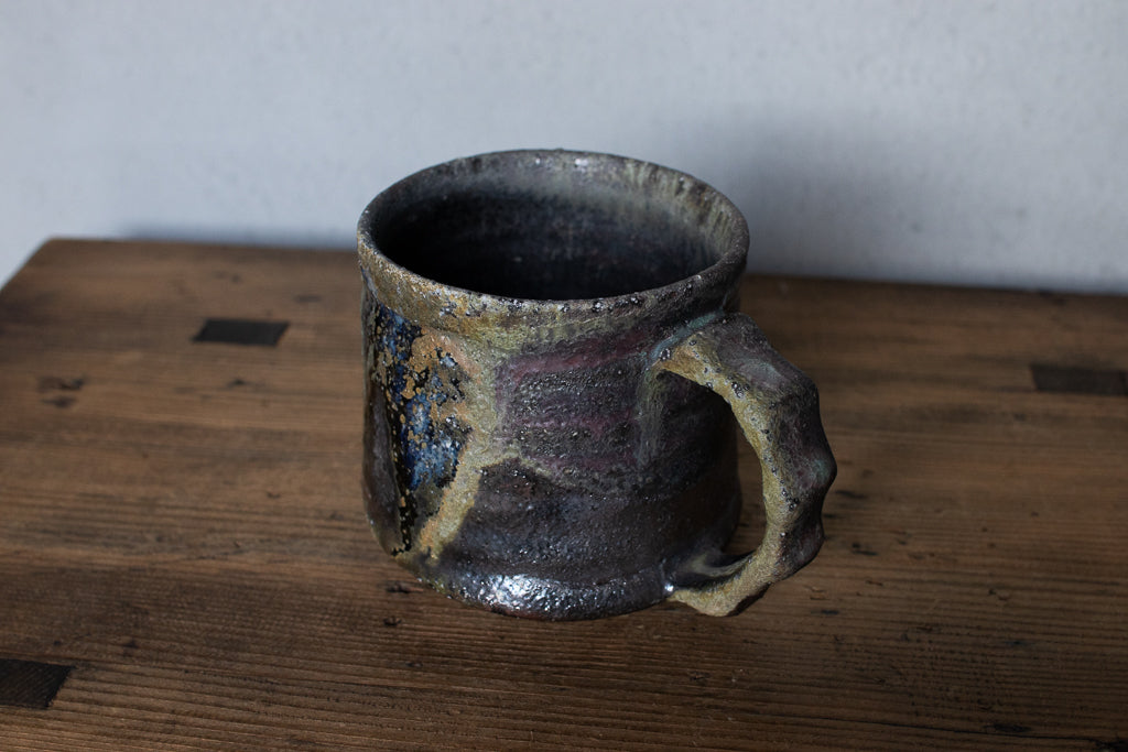 高橋燎 / マグカップ 薪窯(トレインキルン)’24個展出展作品