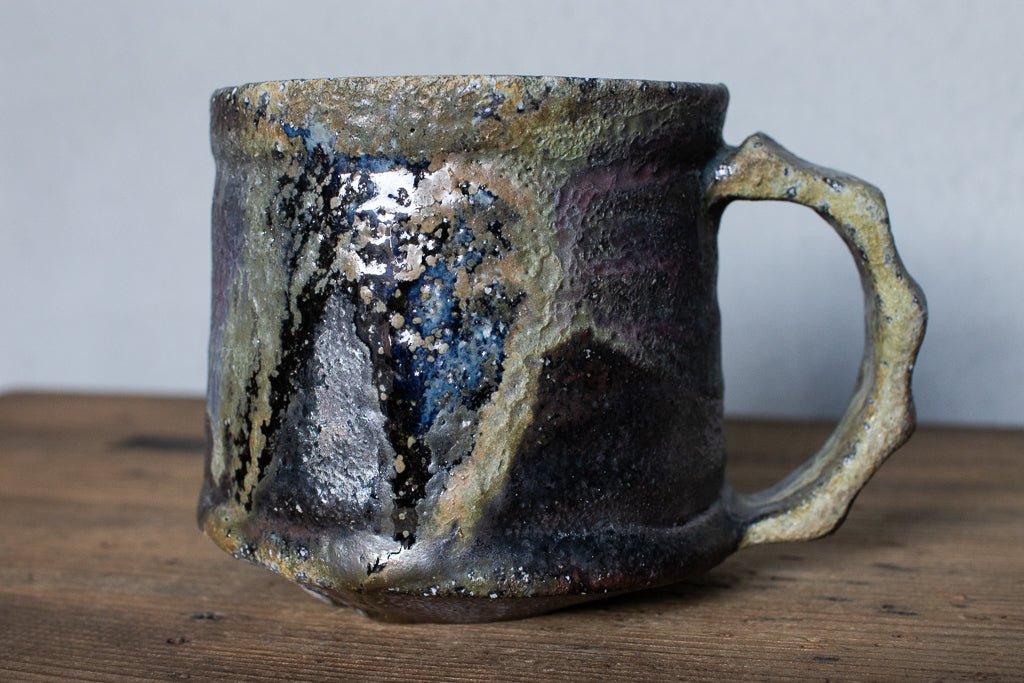 高橋燎 / マグカップ 薪窯(トレインキルン)’24個展出展作品