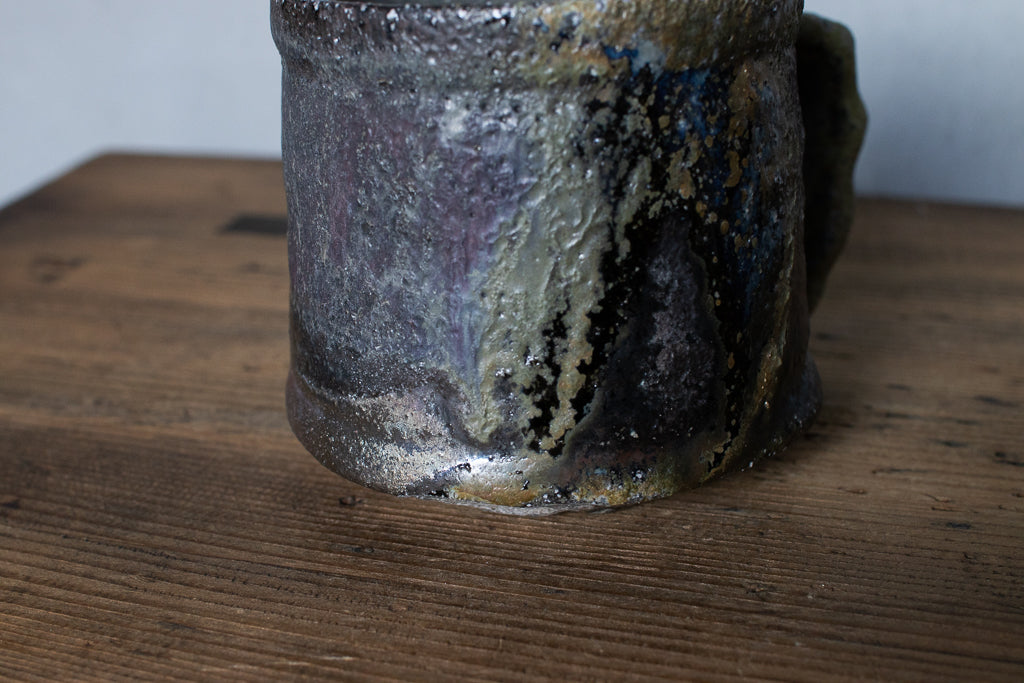 高橋燎 / マグカップ 薪窯(トレインキルン)’24個展出展作品
