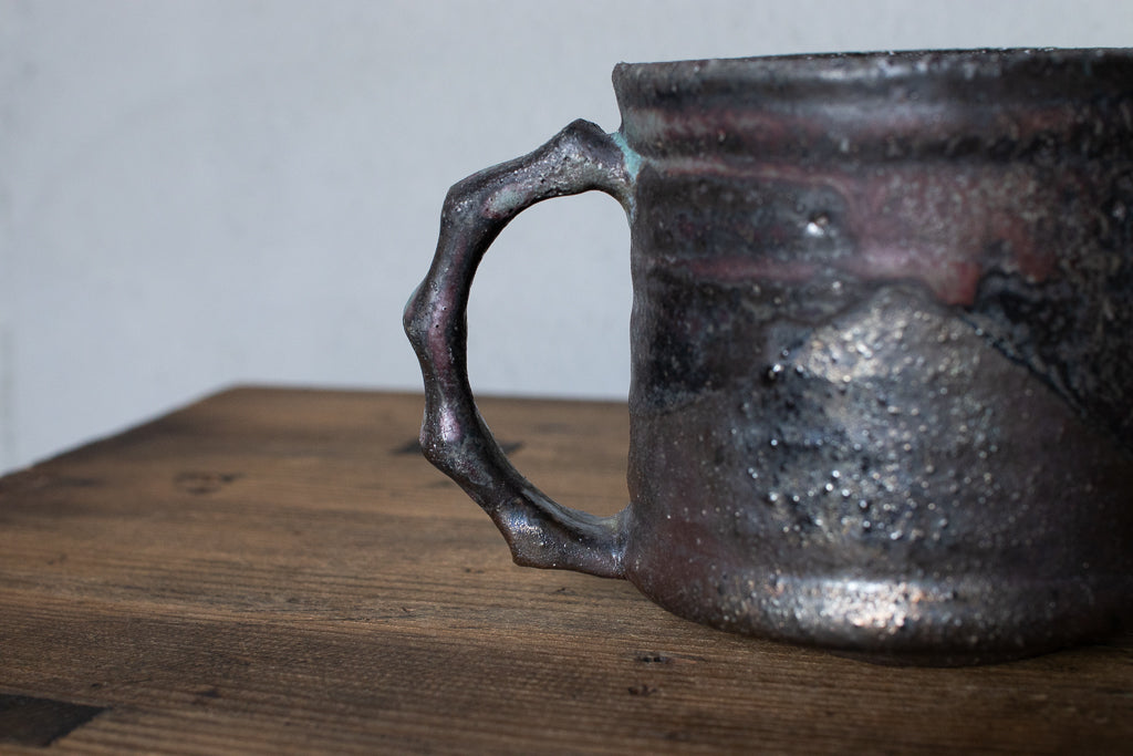 高橋燎 / マグカップ 薪窯(トレインキルン)’24個展出展作品