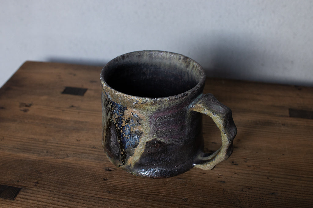 高橋燎 / マグカップ 薪窯(トレインキルン)’24個展出展作品