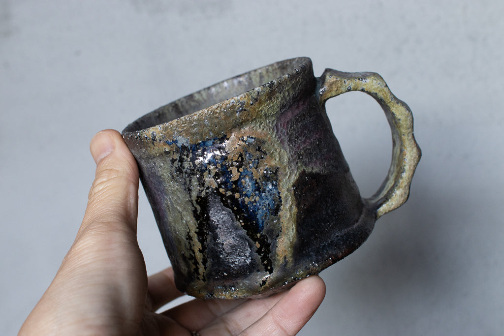 高橋燎 / マグカップ 薪窯(トレインキルン)’24個展出展作品