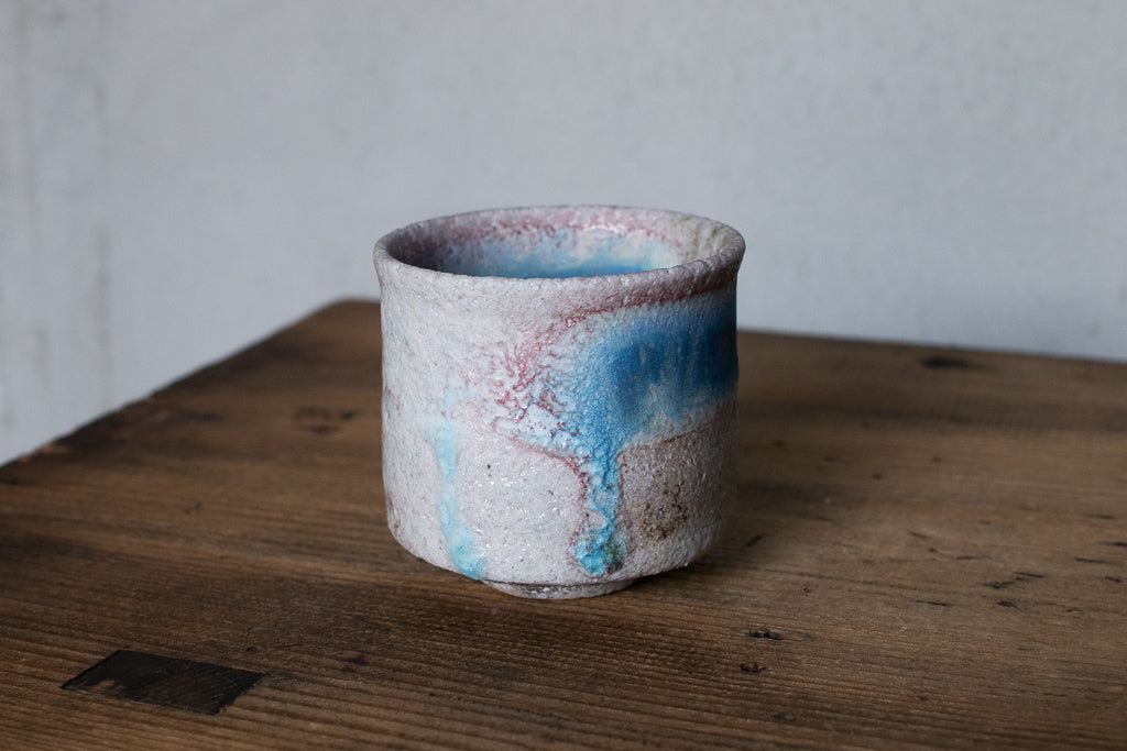 高橋燎 / ぐい呑 各種 薪窯(トレインキルン)'24個展出展作品