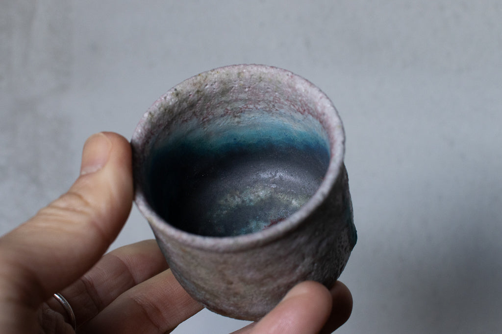 高橋燎 / ぐい呑 各種 薪窯(トレインキルン)'24個展出展作品