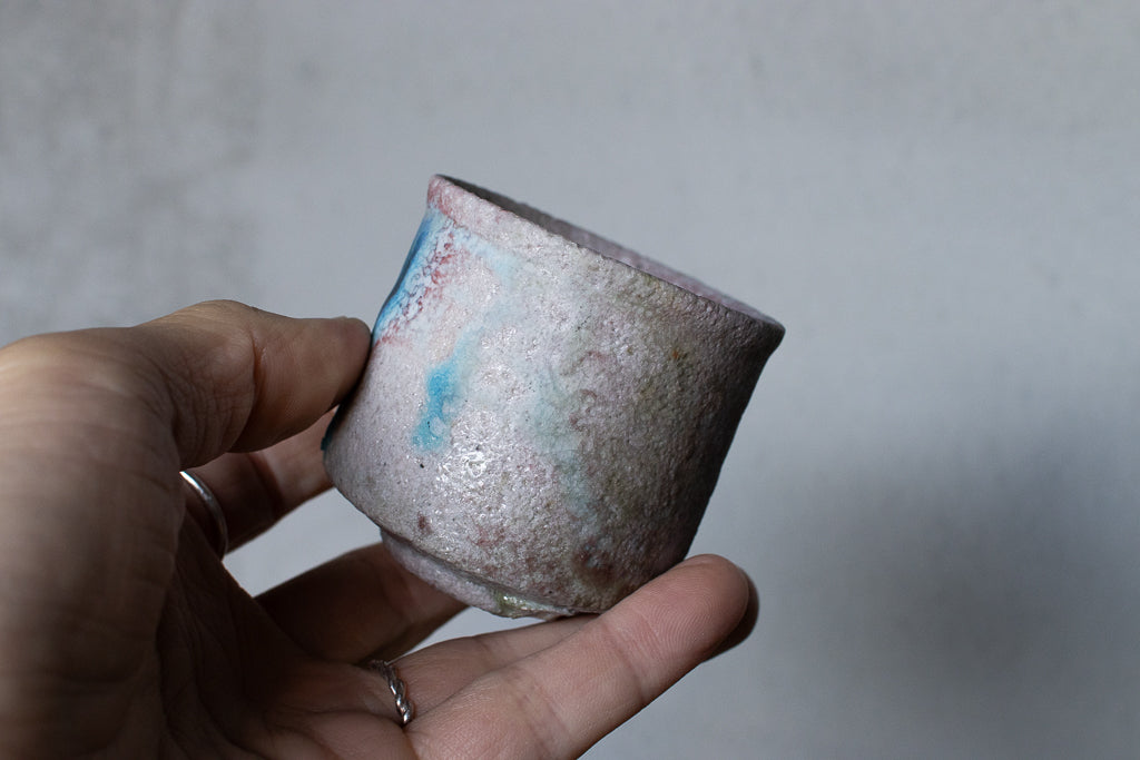 高橋燎 / ぐい呑 各種 薪窯(トレインキルン)'24個展出展作品