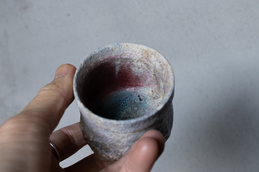 高橋燎 / ぐい呑 各種 薪窯(トレインキルン)'24個展出展作品