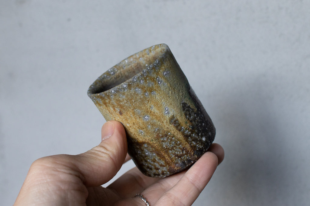 高橋燎 / ぐい呑 各種 薪窯(トレインキルン)'24個展出展作品