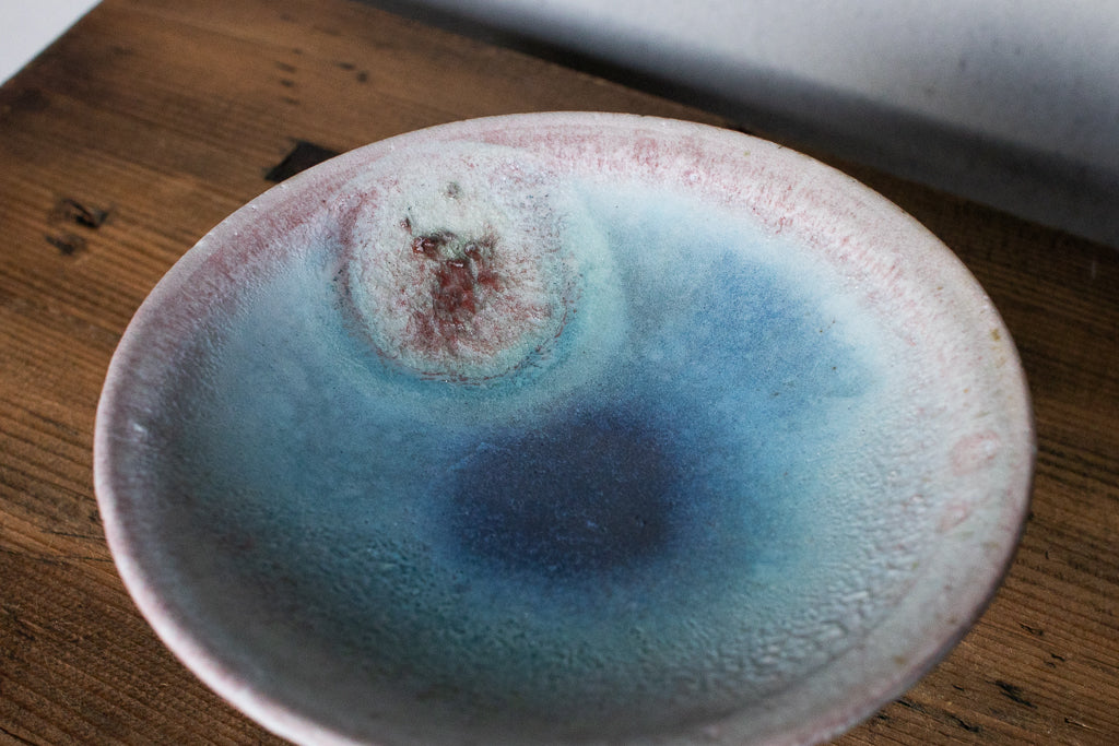 高橋燎 / コンポート皿・台皿 薪窯(トレインキルン)'24個展出展作品