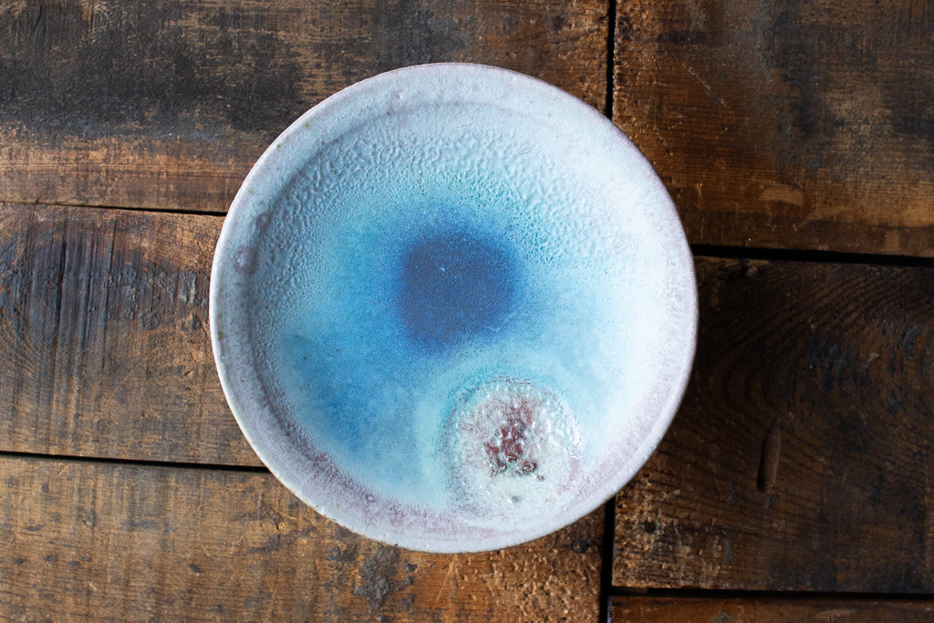 高橋燎 / コンポート皿・台皿 薪窯(トレインキルン)'24個展出展作品