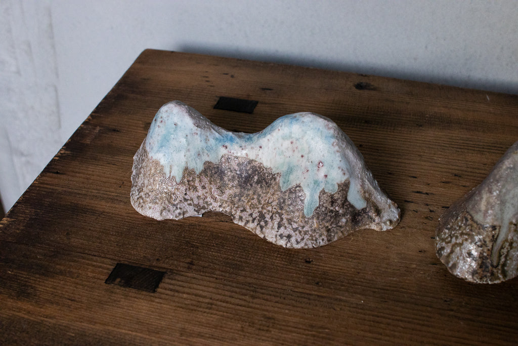 高橋燎 / オブジェ”山 大” 薪窯(トレインキルン) '24個展出展作品