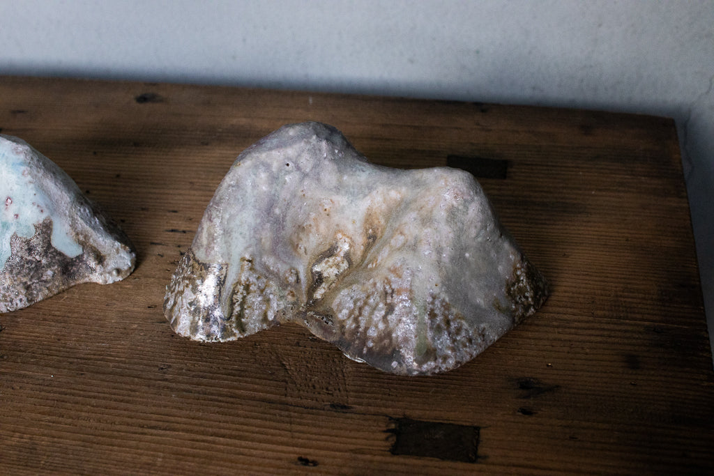 高橋燎 / オブジェ”山 大” 薪窯(トレインキルン) '24個展出展作品