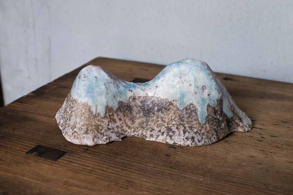 高橋燎 / オブジェ”山 大” 薪窯(トレインキルン) '24個展出展作品