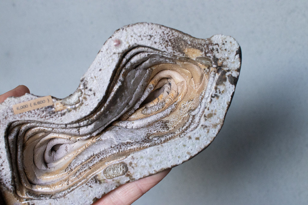 高橋燎 / オブジェ”山 大” 薪窯(トレインキルン) '24個展出展作品