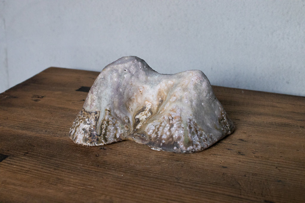 高橋燎 / オブジェ”山 大” 薪窯(トレインキルン) '24個展出展作品