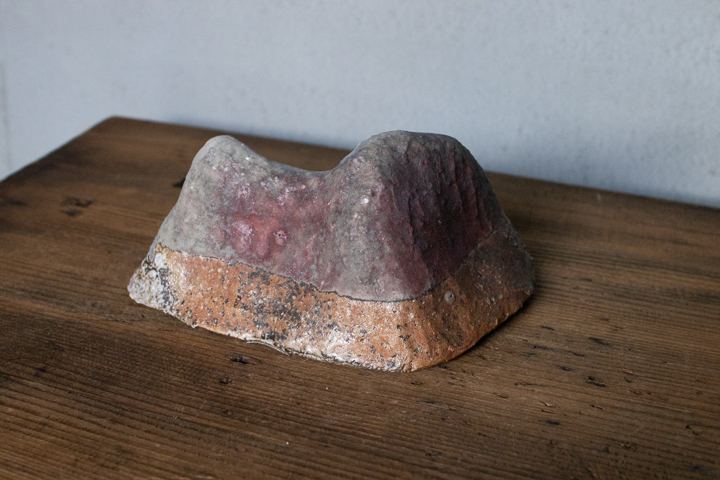 高橋燎 / オブジェ”山 大” 薪窯(トレインキルン) '24個展出展作品