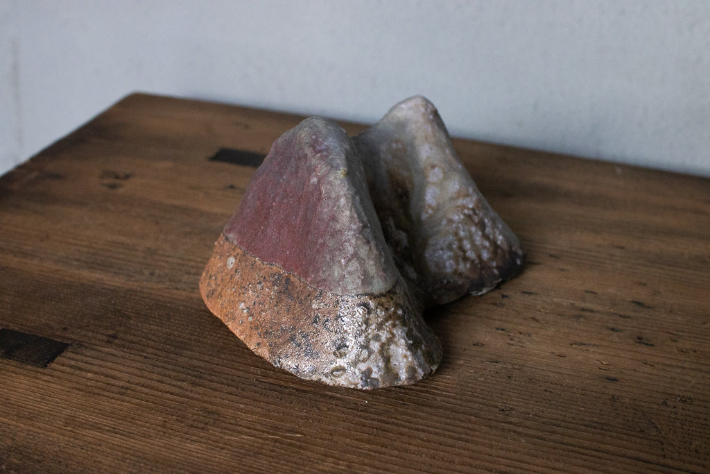 高橋燎 / オブジェ”山 大” 薪窯(トレインキルン) '24個展出展作品