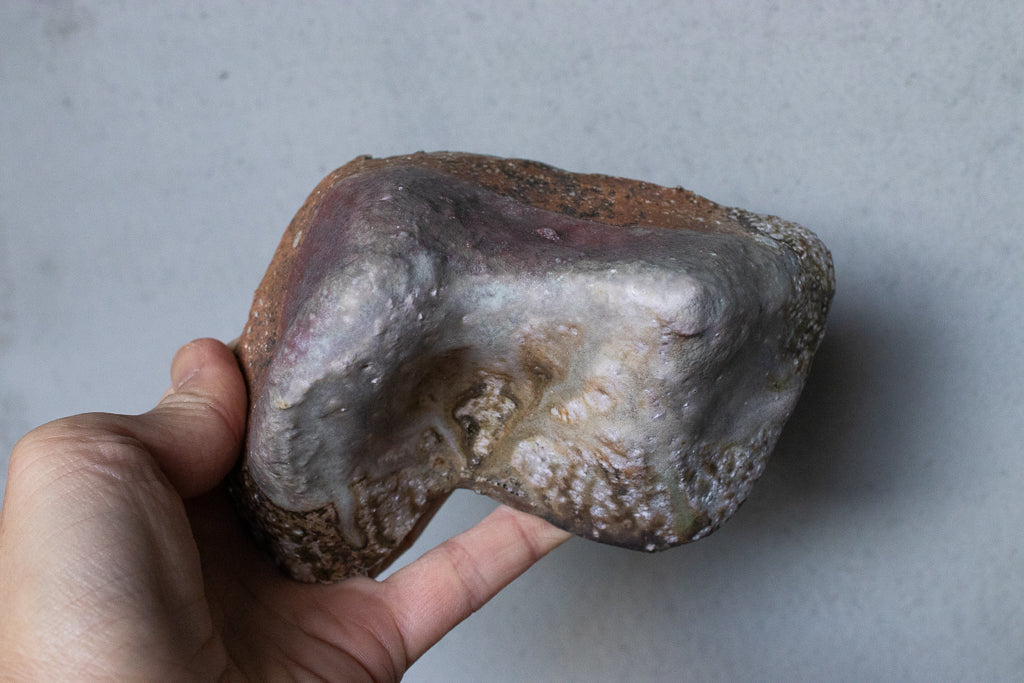 高橋燎 / オブジェ”山 大” 薪窯(トレインキルン) '24個展出展作品