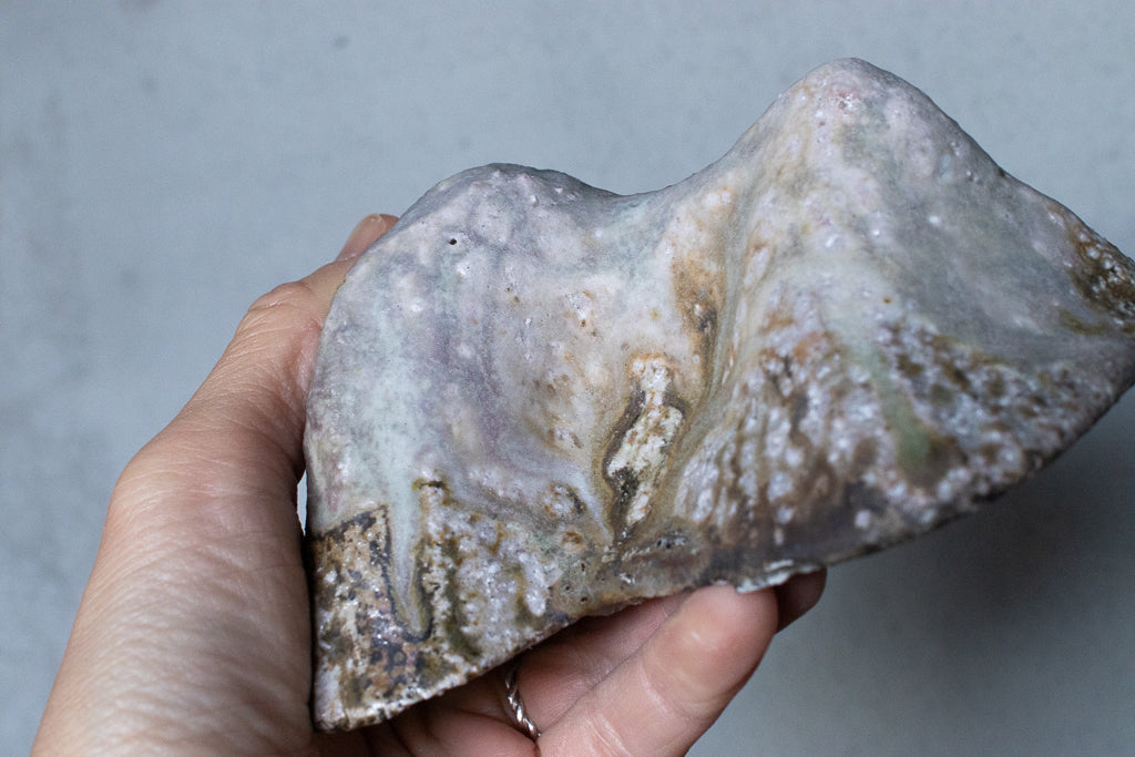 高橋燎 / オブジェ”山 大” 薪窯(トレインキルン) '24個展出展作品