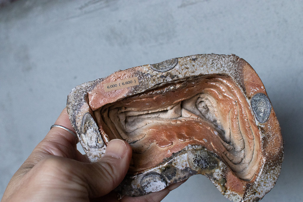 高橋燎 / オブジェ”山 大” 薪窯(トレインキルン) '24個展出展作品