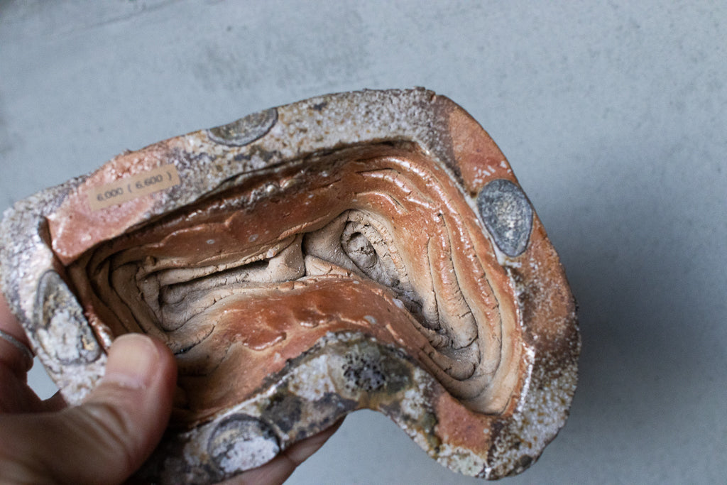 高橋燎 / オブジェ”山 大” 薪窯(トレインキルン) '24個展出展作品