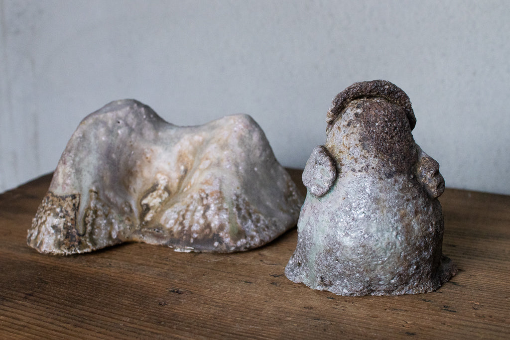 高橋燎 / オブジェ”山 大” 薪窯(トレインキルン) '24個展出展作品